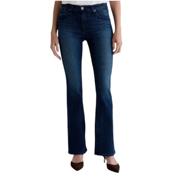 Ag Adriano Goldschmied Denim - AG Adriano Goldschmied Women's Flare Jeans - Dark Blue